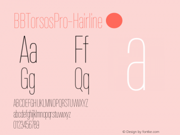 ☞BB Torsos Pro Hairline Version 1.000;hotconv 1.0.109;makeotfexe 2.5.65596; ttfautohint (v1.5);com.myfonts.easy.boldstudio.bb-torsos-pro.hairline.wfkit2.version.5iWA图片样张