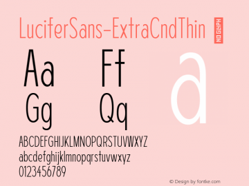 ☞Lucifer Sans ExtraCnd Thin Version 1.007;hotconv 1.0.109;makeotfexe 2.5.65596;com.myfonts.easy.daniel-brokstad.lucifer-sans.extracondensed-thin.wfkit2.version.5iXY图片样张