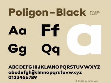 ☞Poligon Black Version 2.000;hotconv 1.0.109;makeotfexe 2.5.65596; ttfautohint (v1.5);com.myfonts.easy.letter-omega.poligon.black.wfkit2.version.5meY图片样张