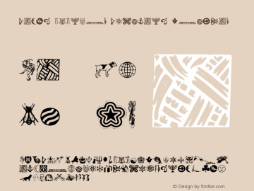 Davys Other Dingbats Regular Version 001.067图片样张