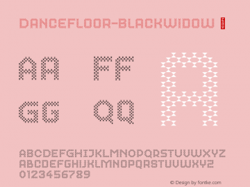 ☞Dance Floor Black Widow Version 10.004;hotconv 1.0.109;makeotfexe 2.5.65596;com.myfonts.easy.cyanotype.dance-floor.black-widow.wfkit2.version.5mCc图片样张