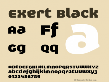 Exert Black Version 001.000图片样张
