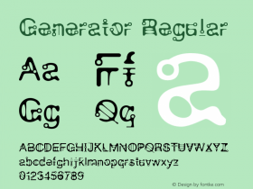 Generator Regular Version 1.000;PS 001.000;hotconv 1.0.38图片样张
