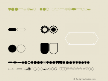 ☞LSHarsey-DIngbatsBadge 1.000;com.myfonts.easy.letterhend.harsey.dingbats-badge.wfkit2.version.5vnd图片样张