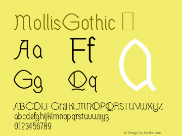 ☞Mollis Gothic Version 1.20;September 5, 2020;com.myfonts.easy.quatype.mollis-gothic.regular.wfkit2.version.5zG3图片样张