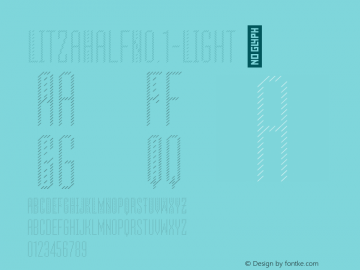 ☞Litza Half No.1 Light Version 1.000;hotconv 1.0.109;makeotfexe 2.5.65596;com.myfonts.easy.marianna-orsho.litza.half-no1-light.wfkit2.version.5ySR图片样张