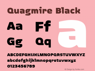 Quagmire Black Version 001.000图片样张