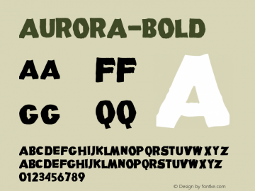 ☞aurora-Bold 1.000; ttfautohint (v1.5);com.myfonts.easy.borutta.aurora.regular.wfkit2.version.3SYk图片样张