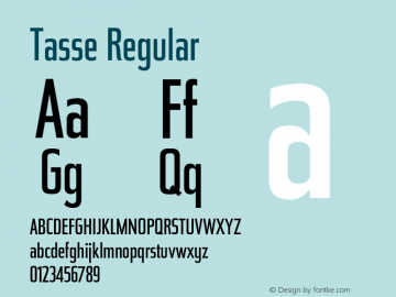 Tasse Regular 001.000图片样张