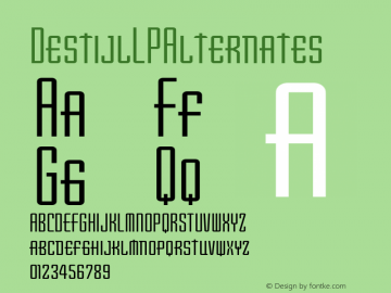 ☞DestijlLPAlternates Version 5.001;com.myfonts.easy.letterperfect.destijl.alternates.wfkit2.version.5zYH图片样张