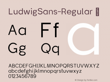 ☞Ludwig Sans Regular Version 1.003;hotconv 1.0.109;makeotfexe 2.5.65596; ttfautohint (v1.5);com.myfonts.easy.hyber-type.ludwig-sans.regular.wfkit2.version.5Bb4图片样张