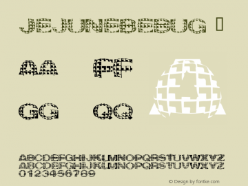 ☞Jejune Bebug Macromedia Fontographer 4.1.5 9/10/02; ttfautohint (v1.5);com.myfonts.easy.elemeno.jejune-bebug.jejune-bebug.wfkit2.version.Fjs图片样张