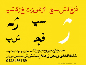 Hiyal Kasma1 Regular Version 1.00 August 8, 2005, initial release Font Sample