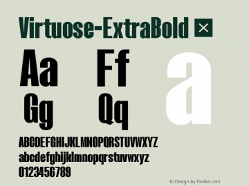 ☞Virtuose ExtraBold Version 1.002;hotconv 1.0.109;makeotfexe 2.5.65596; ttfautohint (v1.5);com.myfonts.easy.ckhans-fonts.virtuose.extra-bold.wfkit2.version.5HXc图片样张