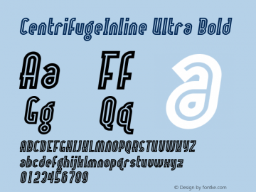 CentrifugeInline Ultra Bold Version 001.000图片样张