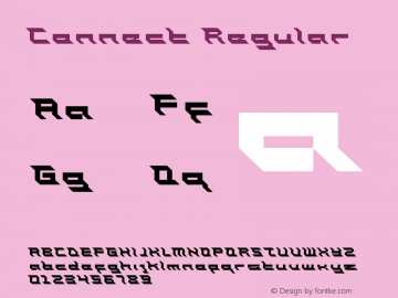 Connect Regular 001.000图片样张