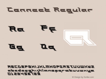 Connect Regular 001.000图片样张