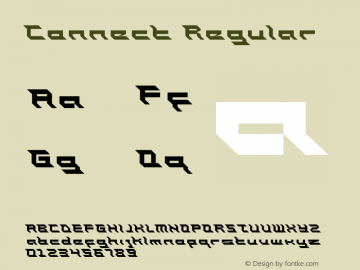 Connect Regular 001.000图片样张