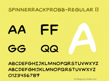 ☞SpinnerRackProBB-Regular Version 1.000;com.myfonts.easy.blambot.spinner-rack-pro-bb.regular.wfkit2.version.5KCq图片样张