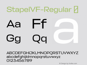 ☞Stapel VF Regular Version 1.000;com.myfonts.easy.paratype.stapel.variable.wfkit2.version.5KK3图片样张