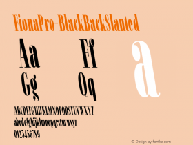 ☞FionaPro-BlackBackSlanted 1.000; ttfautohint (v1.5);com.myfonts.easy.monday-type.fiona-pro.black-back-slanted.wfkit2.version.5Lbn图片样张