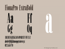 ☞FionaPro-ExtraBold 1.000;com.myfonts.easy.monday-type.fiona-pro.extra-bold.wfkit2.version.5Lbh图片样张