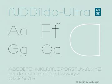 ☞ND Dildo Ultra Version 1.000;hotconv 1.0.109;makeotfexe 2.5.65596;com.myfonts.easy.neuedeutsche.nd-dildo.ultra.wfkit2.version.5Mtf图片样张