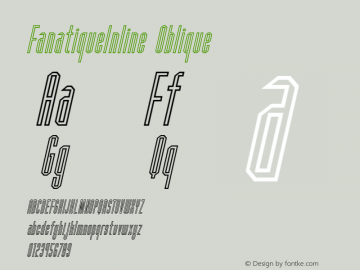 FanatiqueInline Oblique Version 001.000图片样张