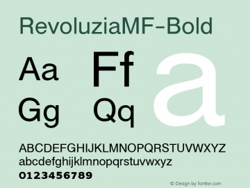 ☞RevoluziaMF Bold 3.0;com.myfonts.easy.masterfont.revoluzia-mf.bold.wfkit2.version.5sB5图片样张