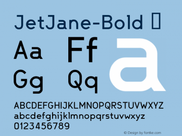 ☞JetJane-Bold Version 1.00 2021;com.myfonts.easy.ingrimayne.jet-jane.bold.wfkit2.version.5NXd图片样张