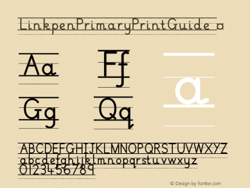 ☞Linkpen Primary Print Guide Version 1.00;July 1, 2021;FontCreator 13.0.0.2683 64-bit; ttfautohint (v1.5);com.myfonts.easy.linkpen-handwriting-fonts.linkpen-primary.print-guide-regular.wfkit2.version.5PkG图片样张