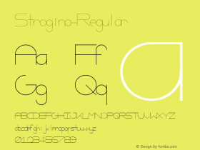 ☞Strogino Regular Version 1.000;com.myfonts.easy.maganet.strogino.regular.wfkit2.version.5PVt图片样张