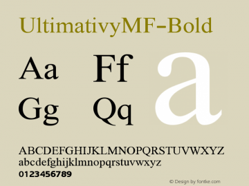 ☞UltimativyMF-Bold Version 2.000; ttfautohint (v1.5);com.myfonts.easy.masterfont.ultimativy-mf.bold.wfkit2.version.3ubw图片样张