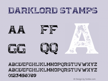 Darklord Stamps Version 1.000图片样张