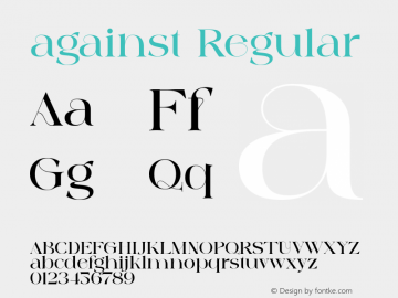 against Regular Version 1.001图片样张