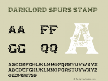 Darklord Spurs Stamp Version 1.000图片样张