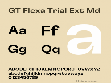 GT Flexa Trial Ext Md Version 3.000 2020-07-08图片样张