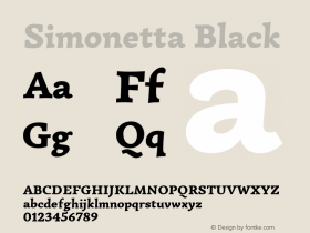 Simonetta Black Version 1.004图片样张