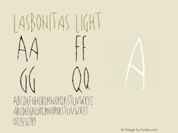 LasBonitas Light Version 001.000图片样张