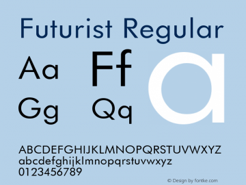 Futurist Regular Weatherly Systems, Inc.  6/9/95图片样张