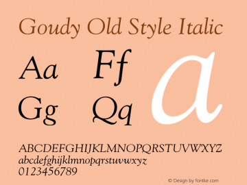 Goudy-Italic 001.002图片样张