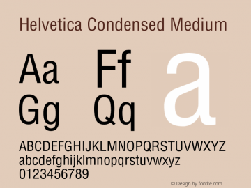 Helvetica-Condensed 003.001图片样张