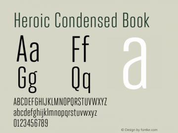 Heroic Condensed Book Version 1.001FS图片样张