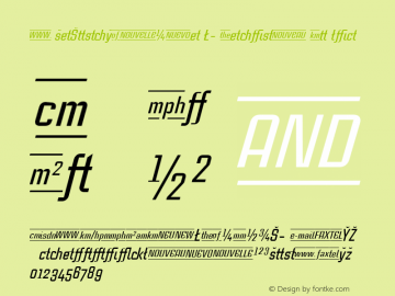 CaseStudyNoOne LT Medium Italic Version 001.001图片样张