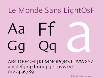 Le Monde Sans Light OsF Version 001.000图片样张