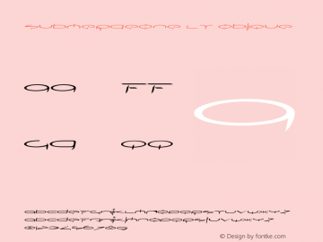 SubmergeOne LT Oblique Version 001.000图片样张