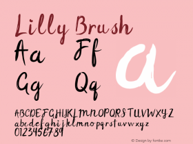 Lilly Brush Version 1.000图片样张