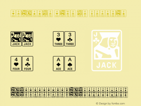 Linotype Game Pi English Cards Version 001.001图片样张