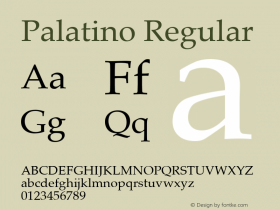 Palatino 3.1.2b4图片样张