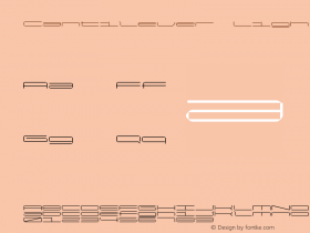 Cantilever-LightEx Version 1.000;hotconv 1.0.109;makeotfexe 2.5.65596图片样张